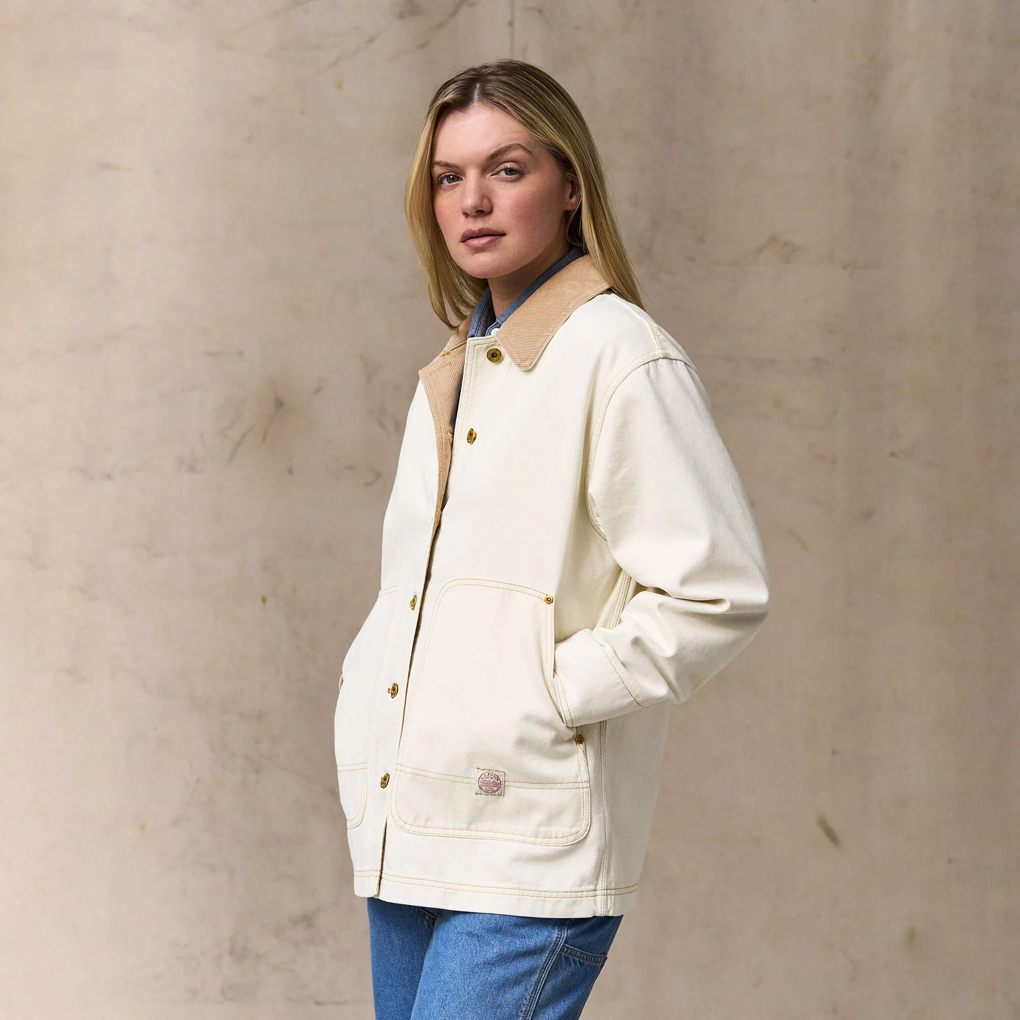 WOMEN'S 11-OZ. DENIM BARN COAT - Image 7