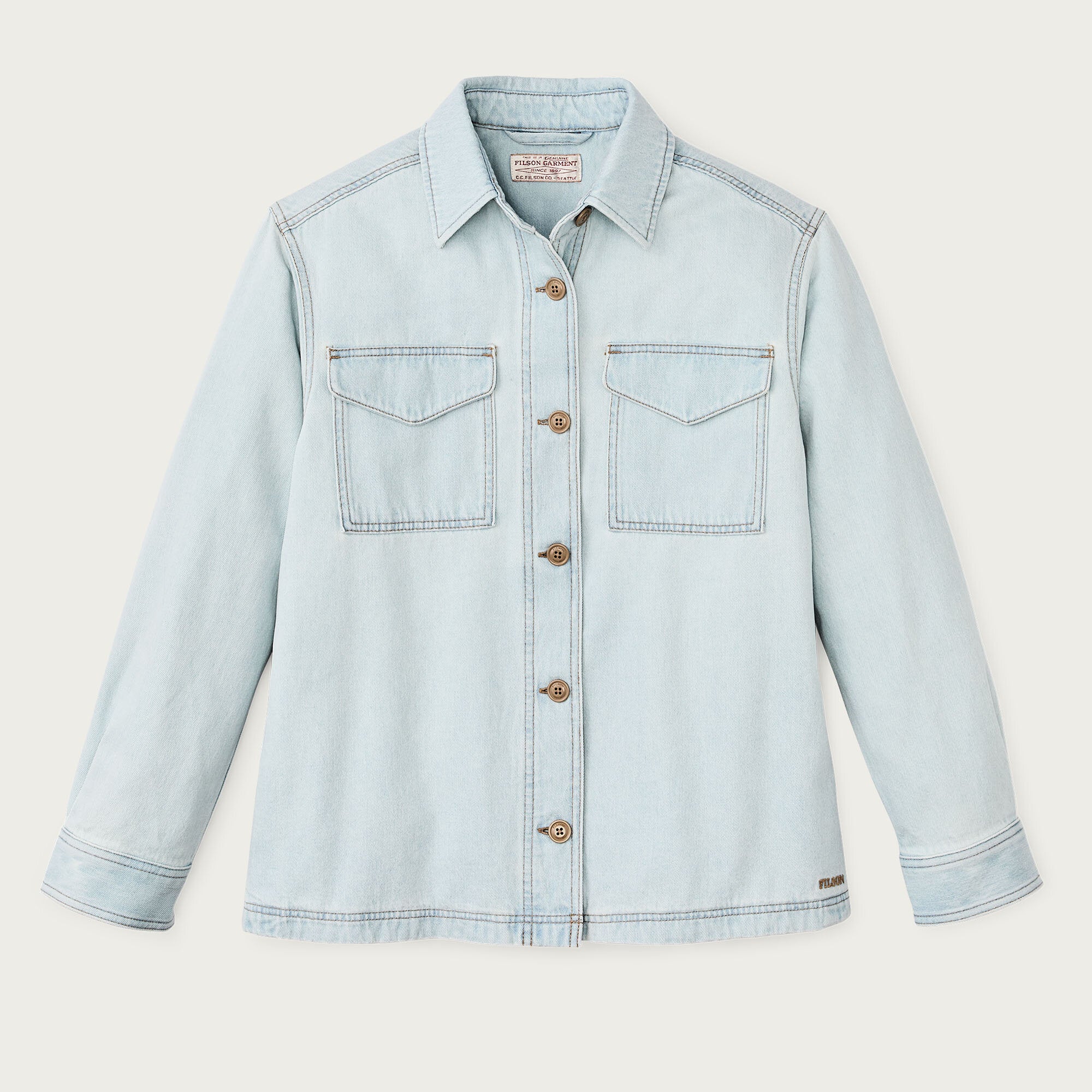WOMEN’S 9-OZ. DENIM JAC-SHIRT