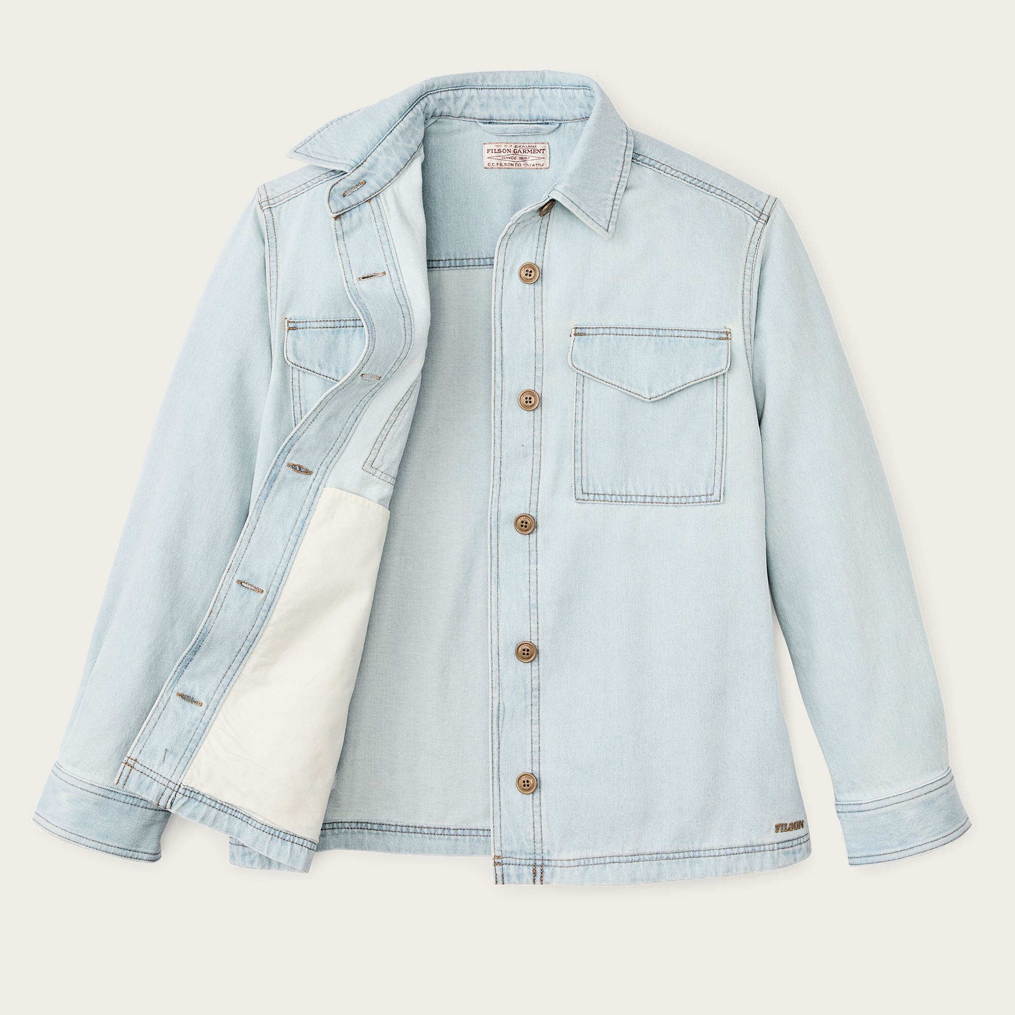 WOMEN’S 9-OZ. DENIM JAC-SHIRT - Image 3