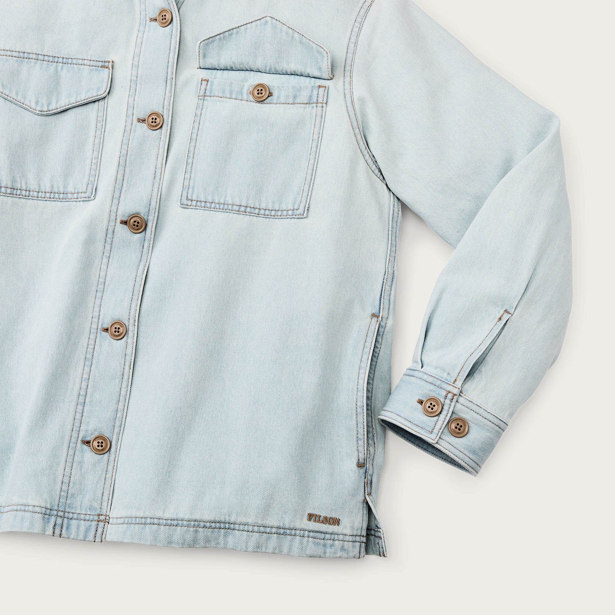 WOMEN’S 9-OZ. DENIM JAC-SHIRT - Image 4