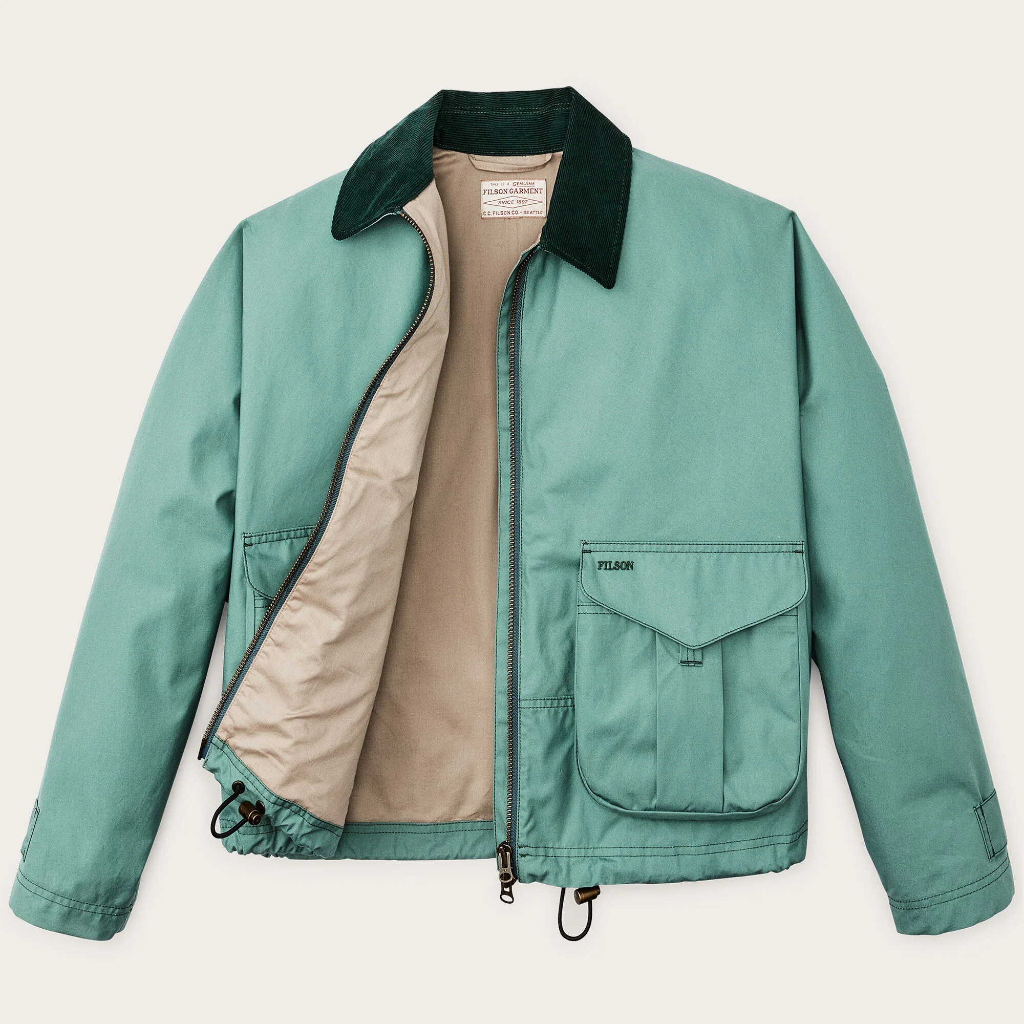 WOMEN'S AVIATOR CLOTH SHORT WORK JACKET - Image 3
