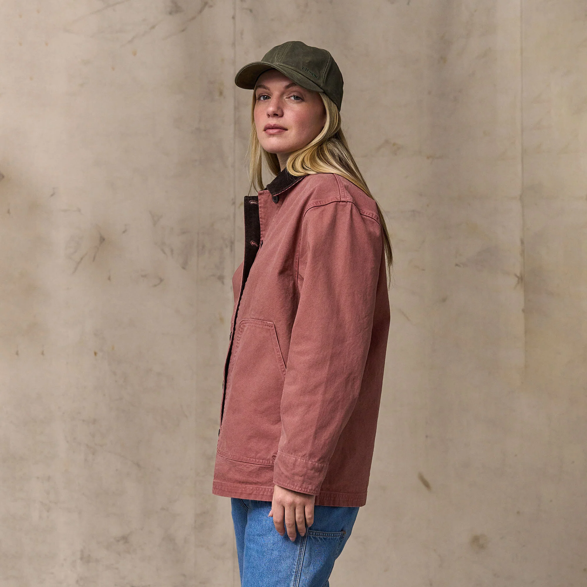 WOMEN'S CANVAS BARN COAT - Image 7
