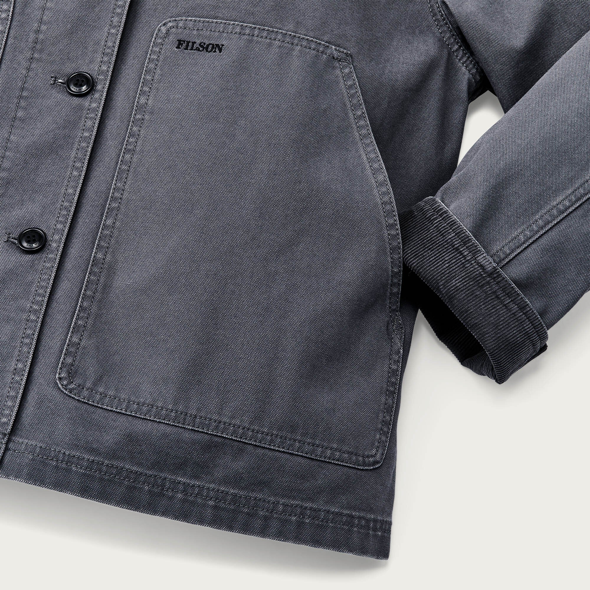 WOMEN'S CANVAS BARN COAT - Image 4