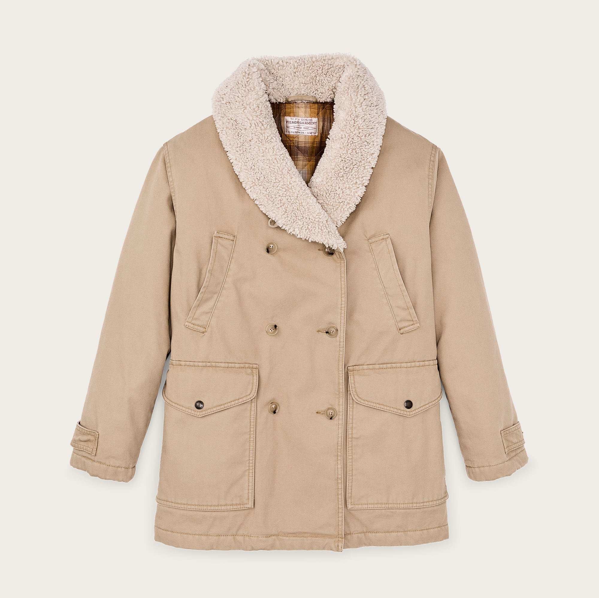 WOMEN’S CANVAS PACKER COAT