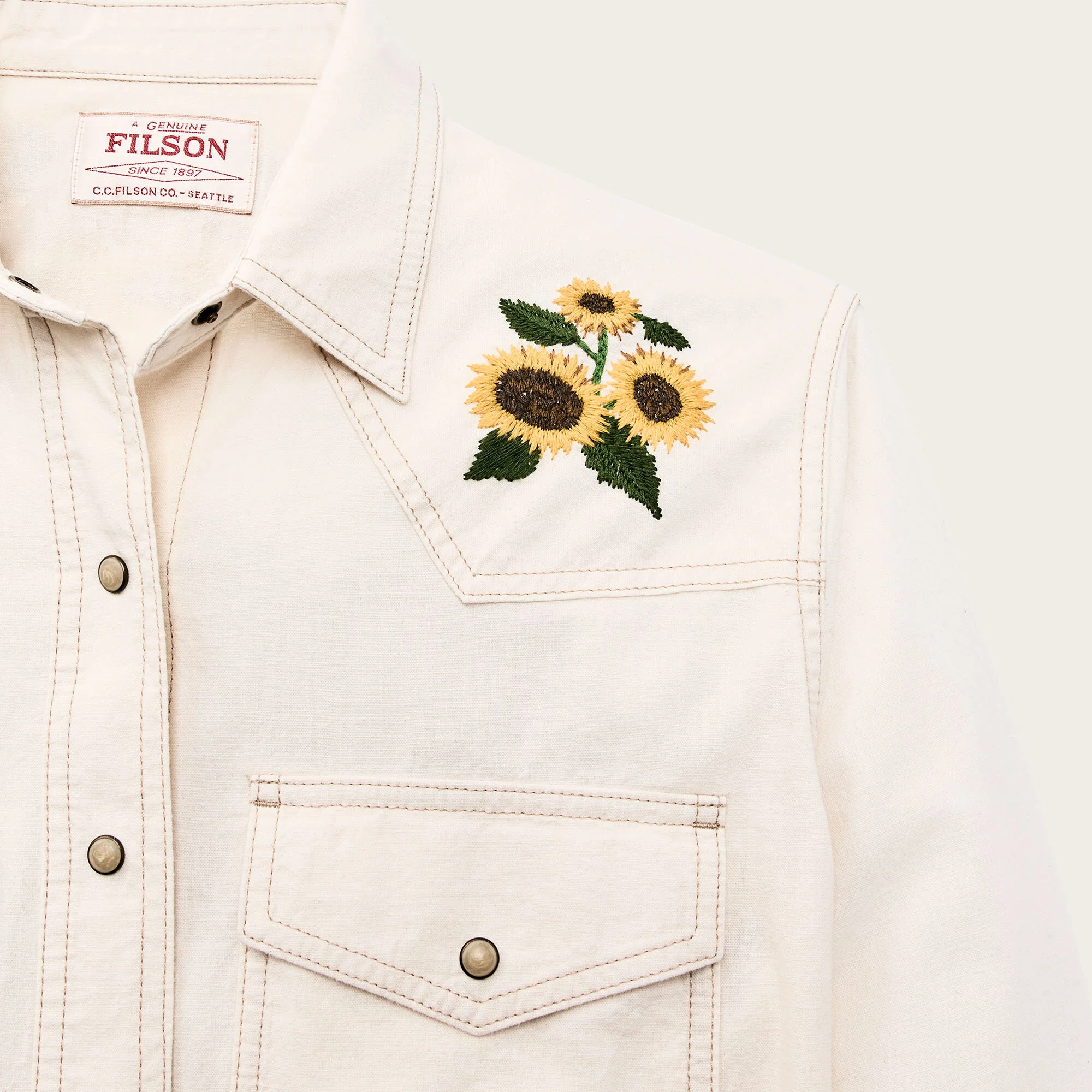 WOMEN'S EMBROIDERED WESTERN SHIRT - Image 4