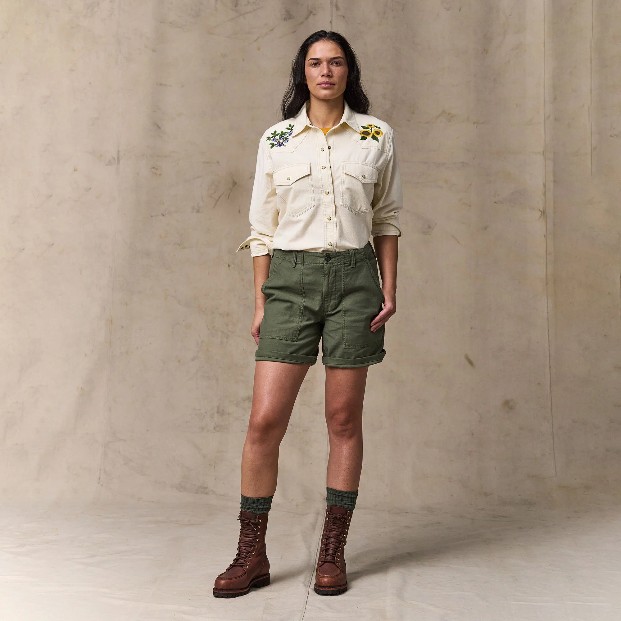 WOMEN'S EMBROIDERED WESTERN SHIRT - Image 8