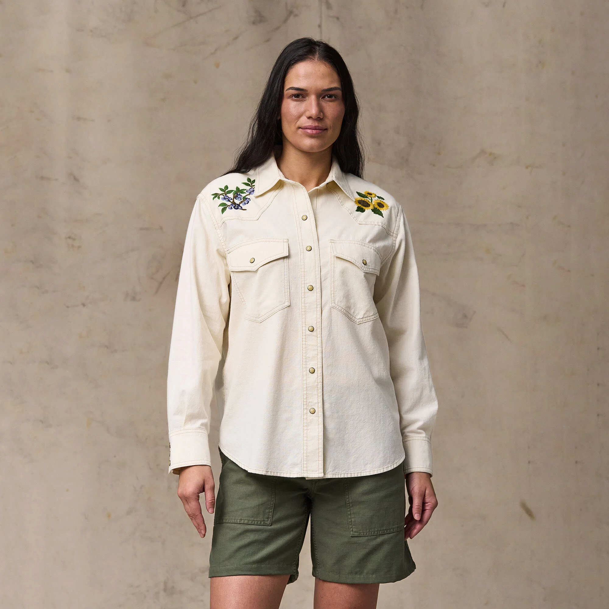 WOMEN'S EMBROIDERED WESTERN SHIRT - Image 9