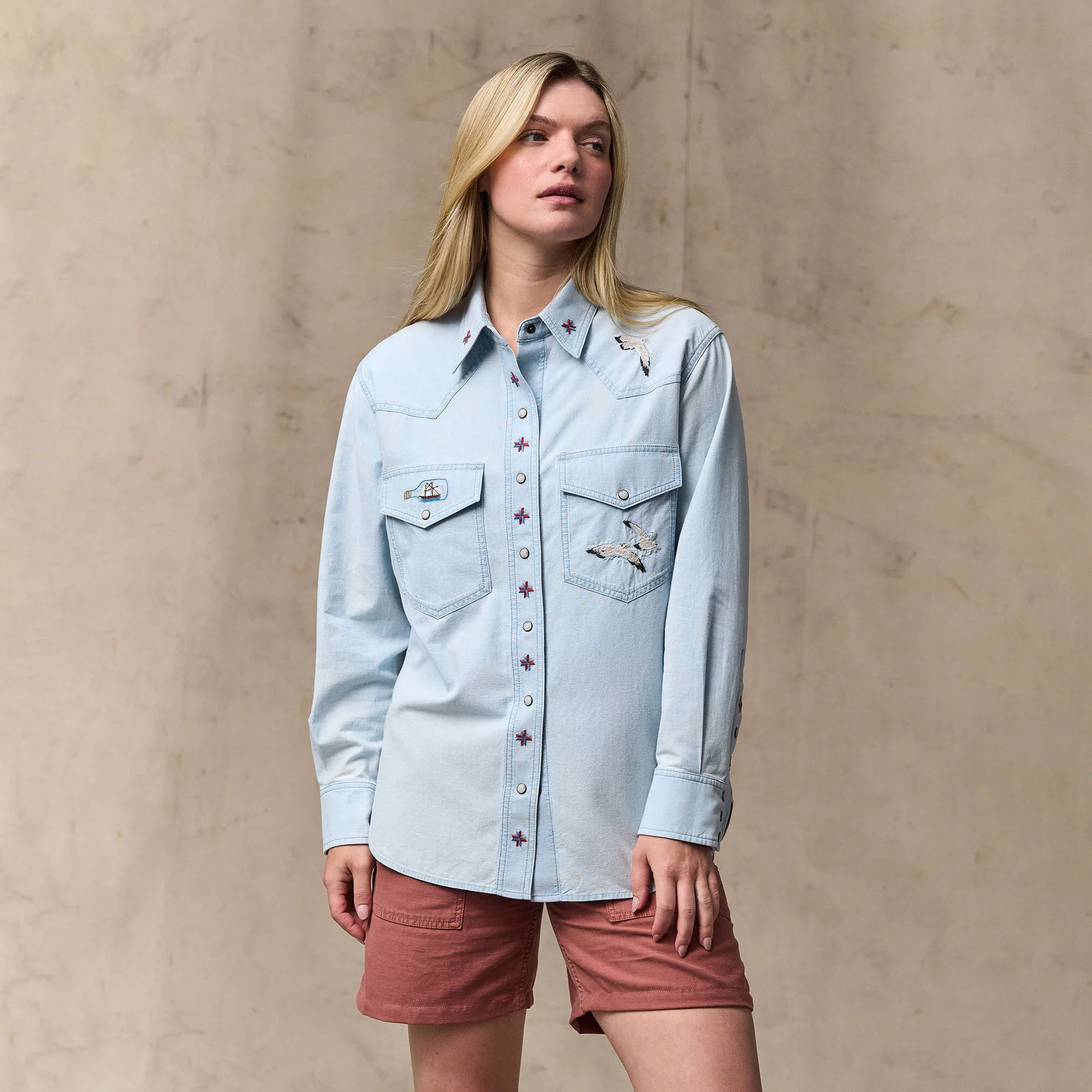 WOMEN'S EMBROIDERED WESTERN SHIRT - Image 8