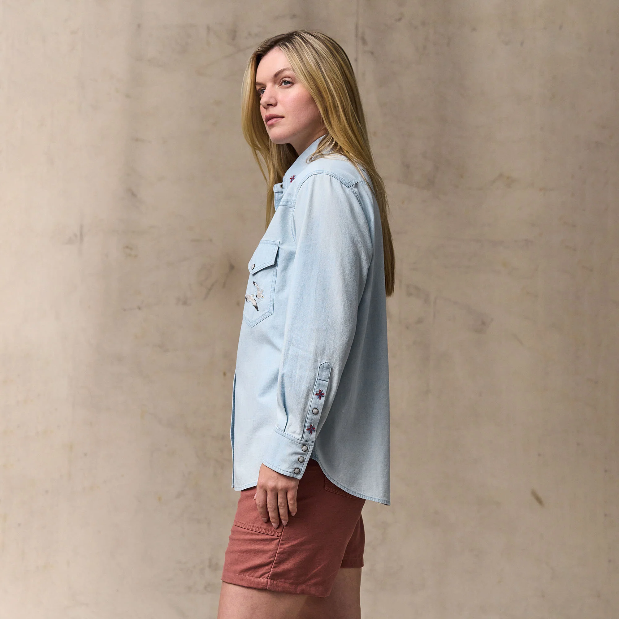 WOMEN'S EMBROIDERED WESTERN SHIRT - Image 9