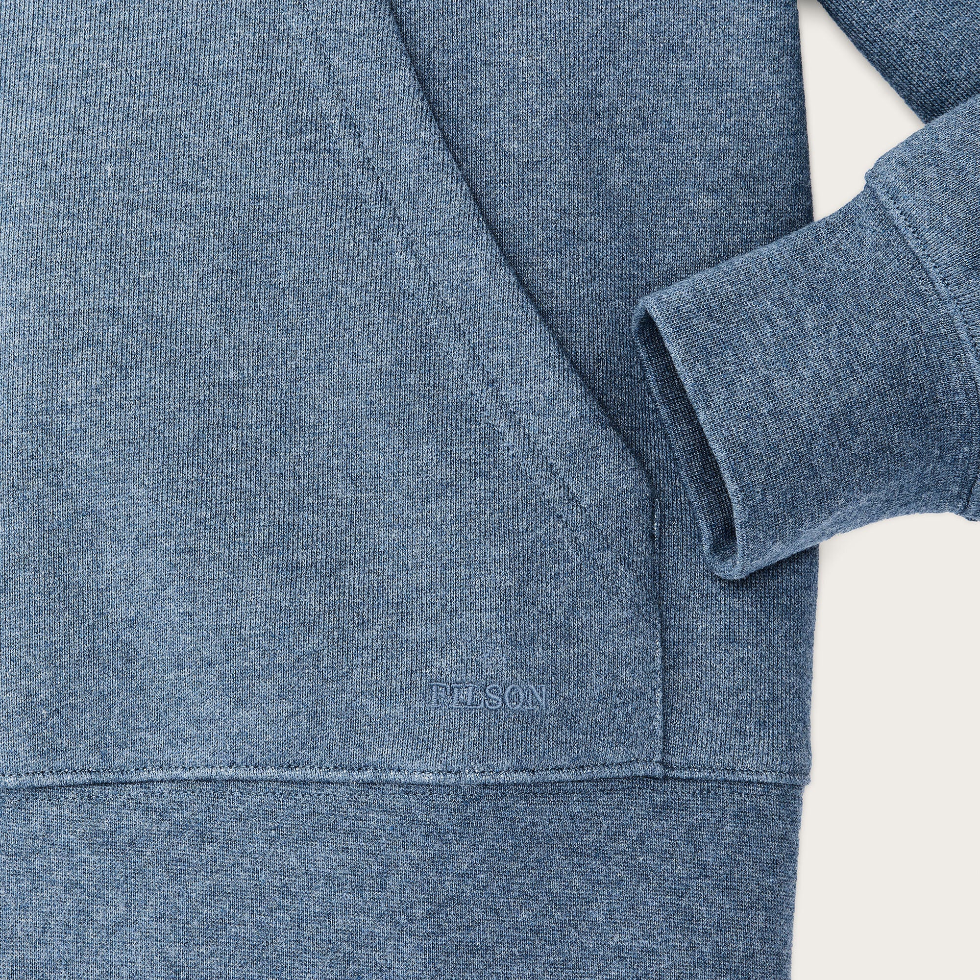 WOMEN'S FRENCH TERRY HALF-ZIP HOODIE - Image 3