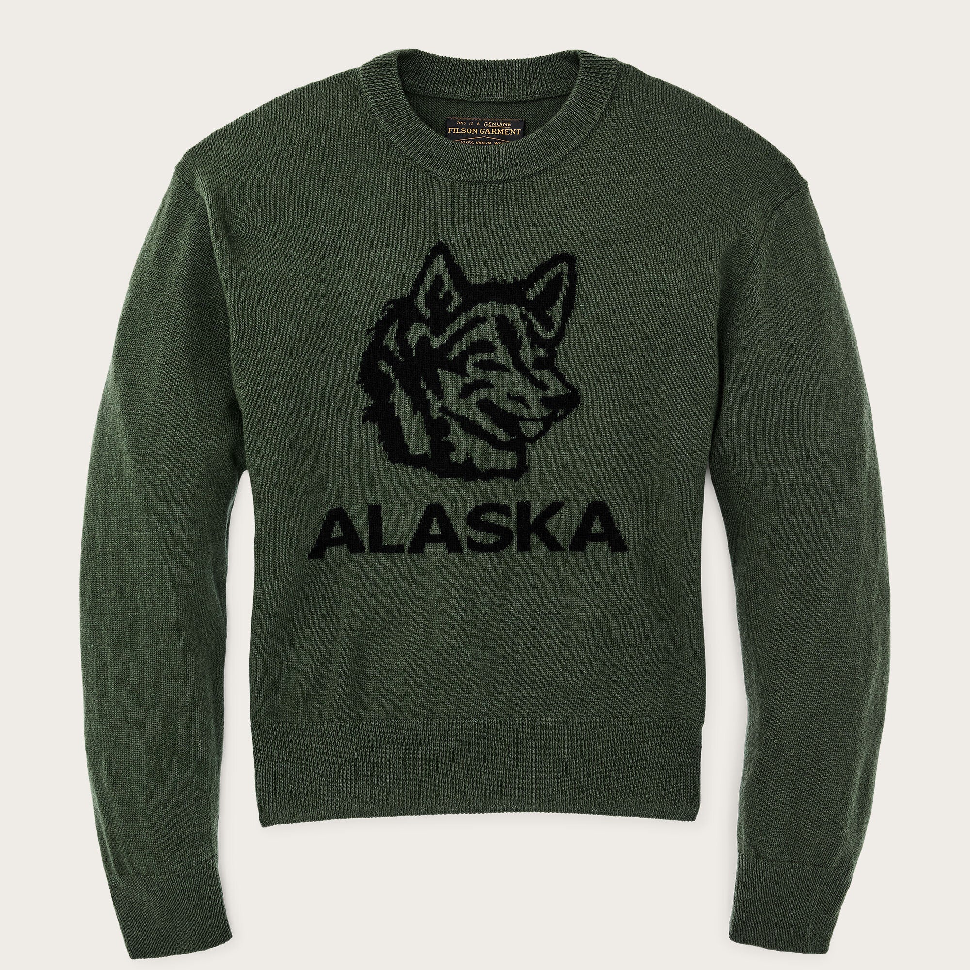 WOMEN’S GRAPHIC WOOL SWEATER
