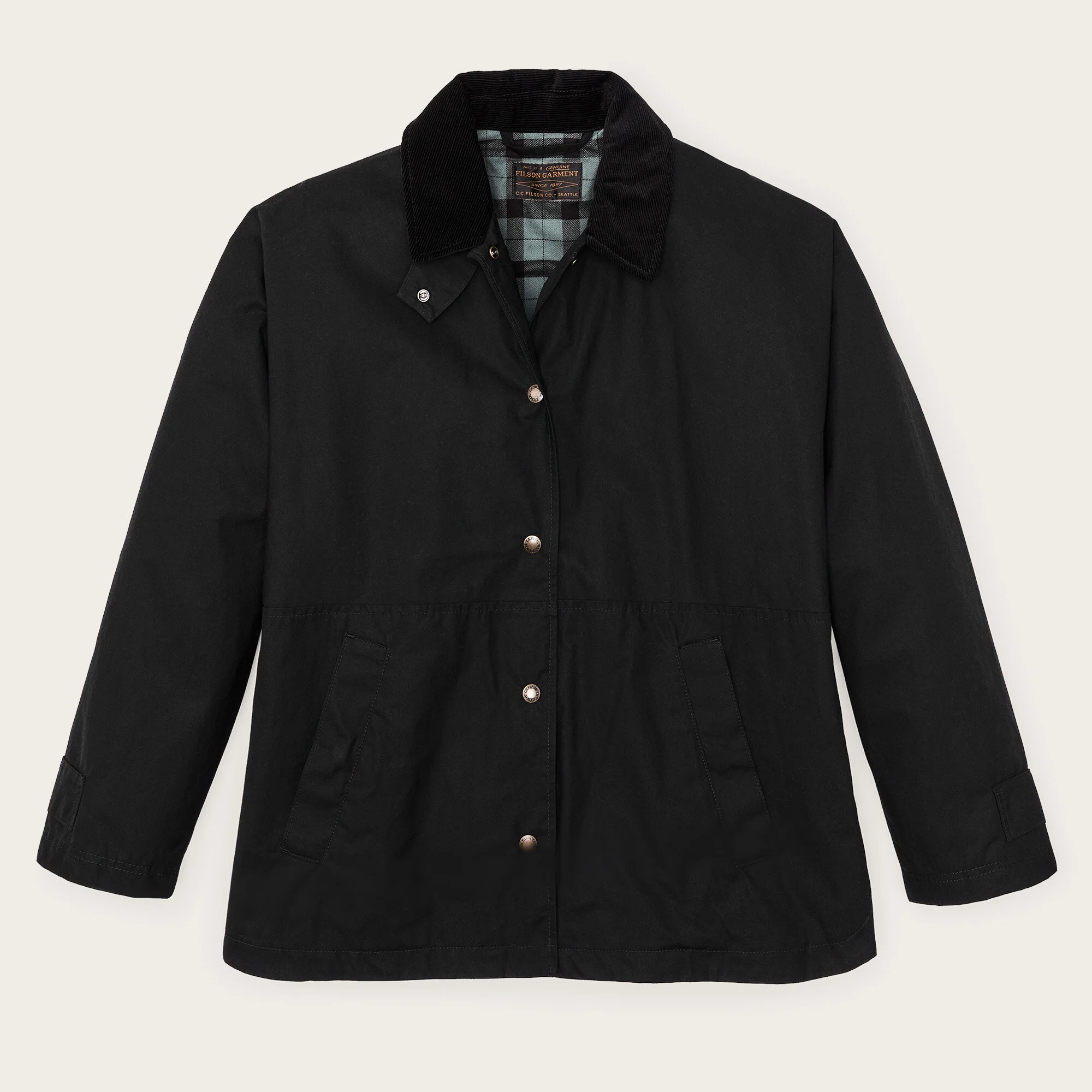 WOMEN’S HARBOR FRONT WAXED JACKET