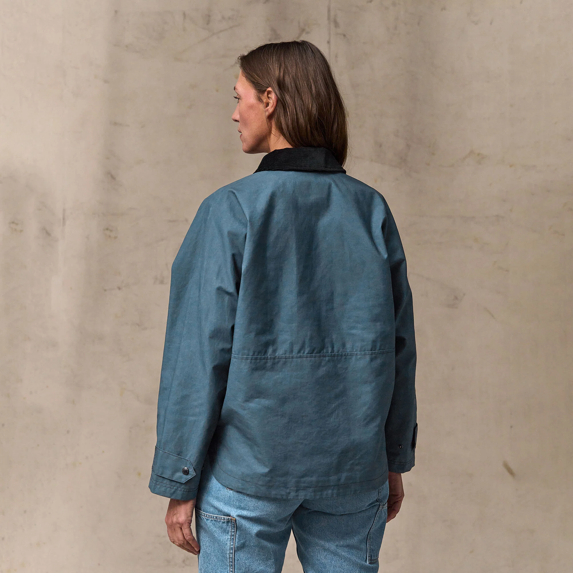 WOMEN’S HARBOR FRONT WAXED JACKET - Image 10