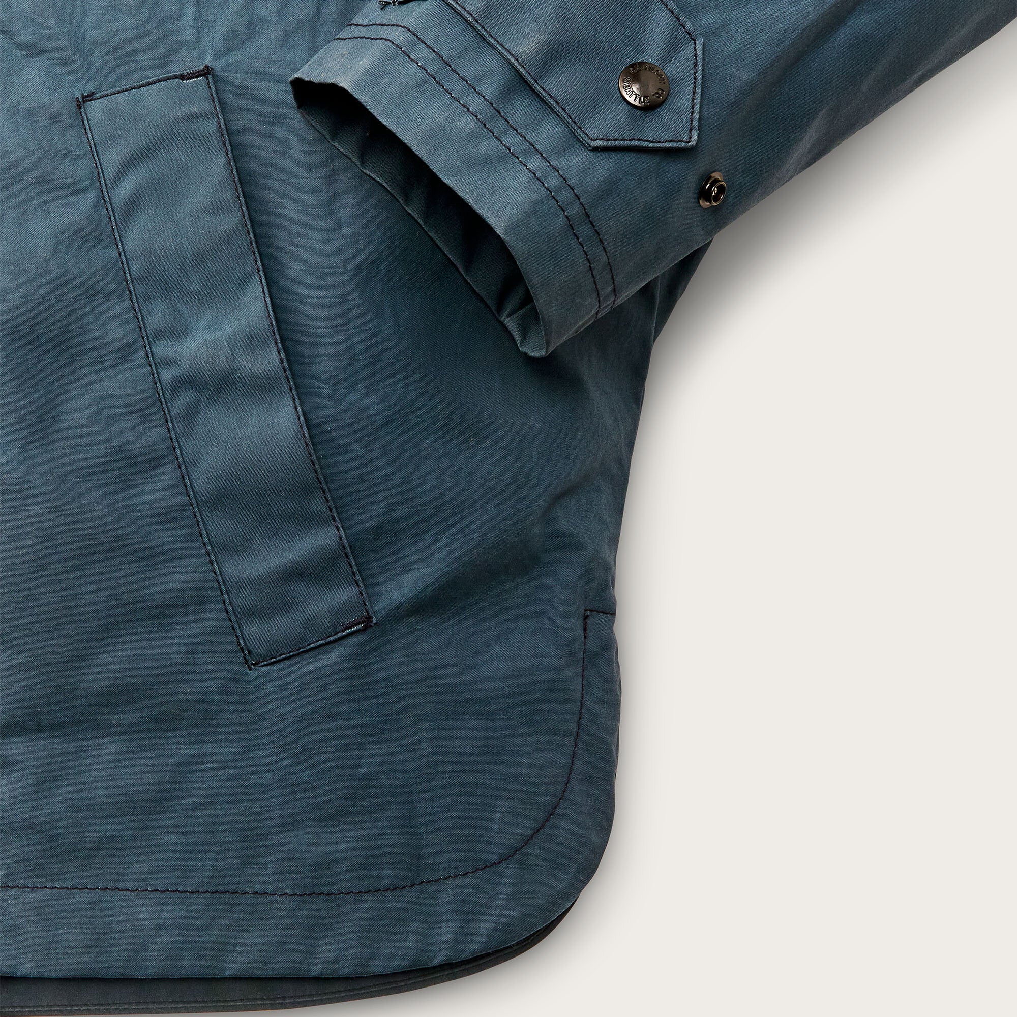 WOMEN’S HARBOR FRONT WAXED JACKET - Image 5