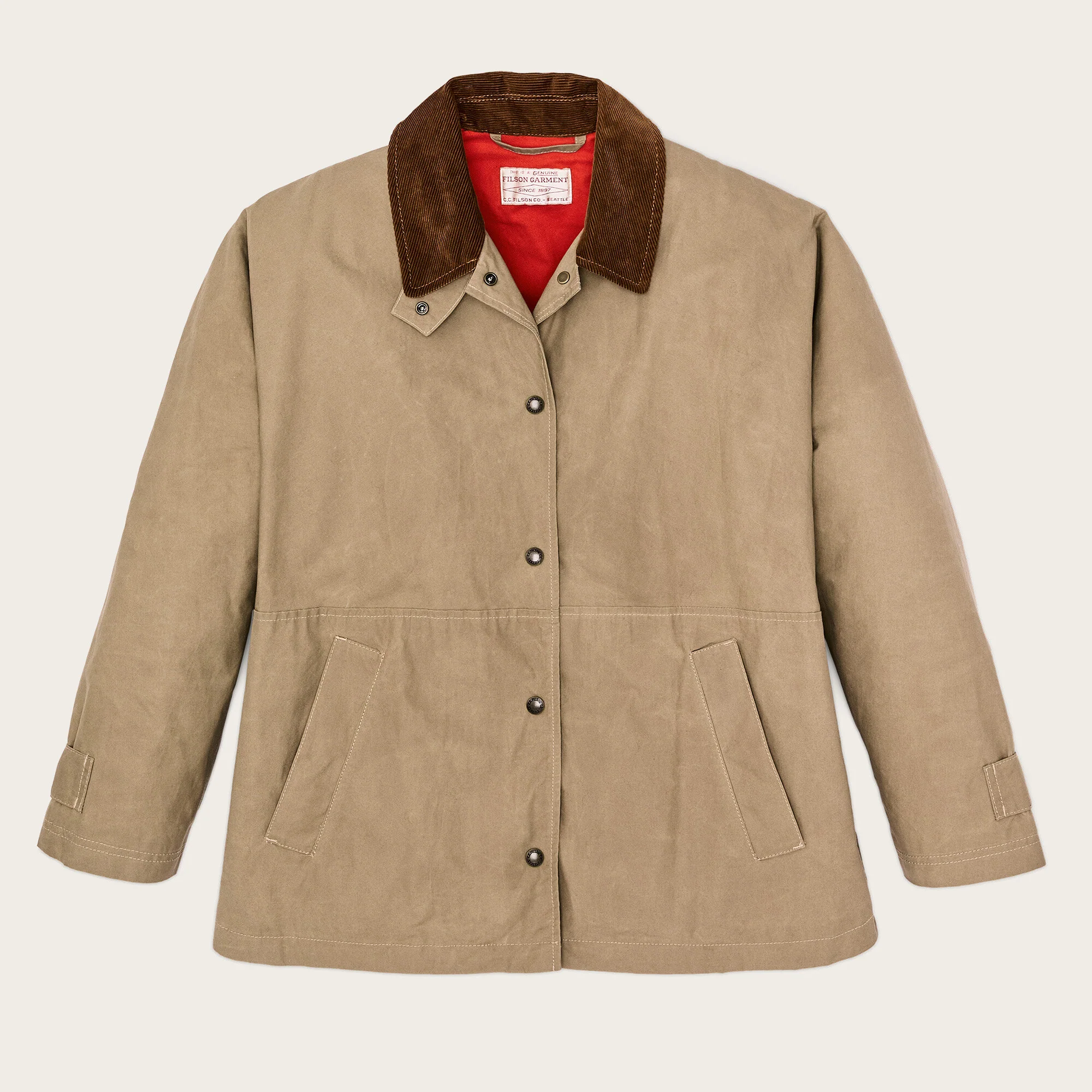 WOMEN’S HARBOR FRONT WAXED JACKET