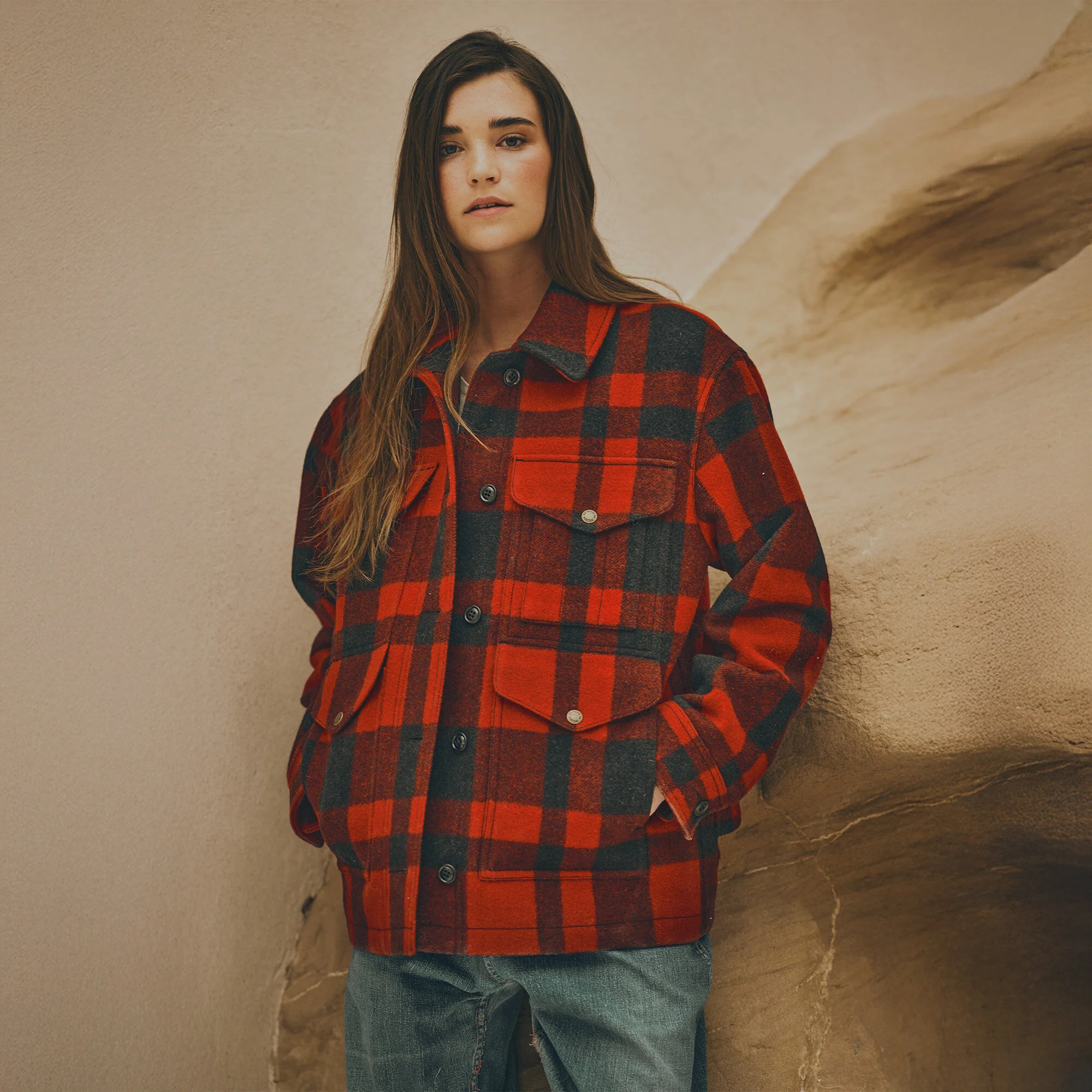 WOMEN'S MACKINAW WOOL CRUISER JACKET - Image 8