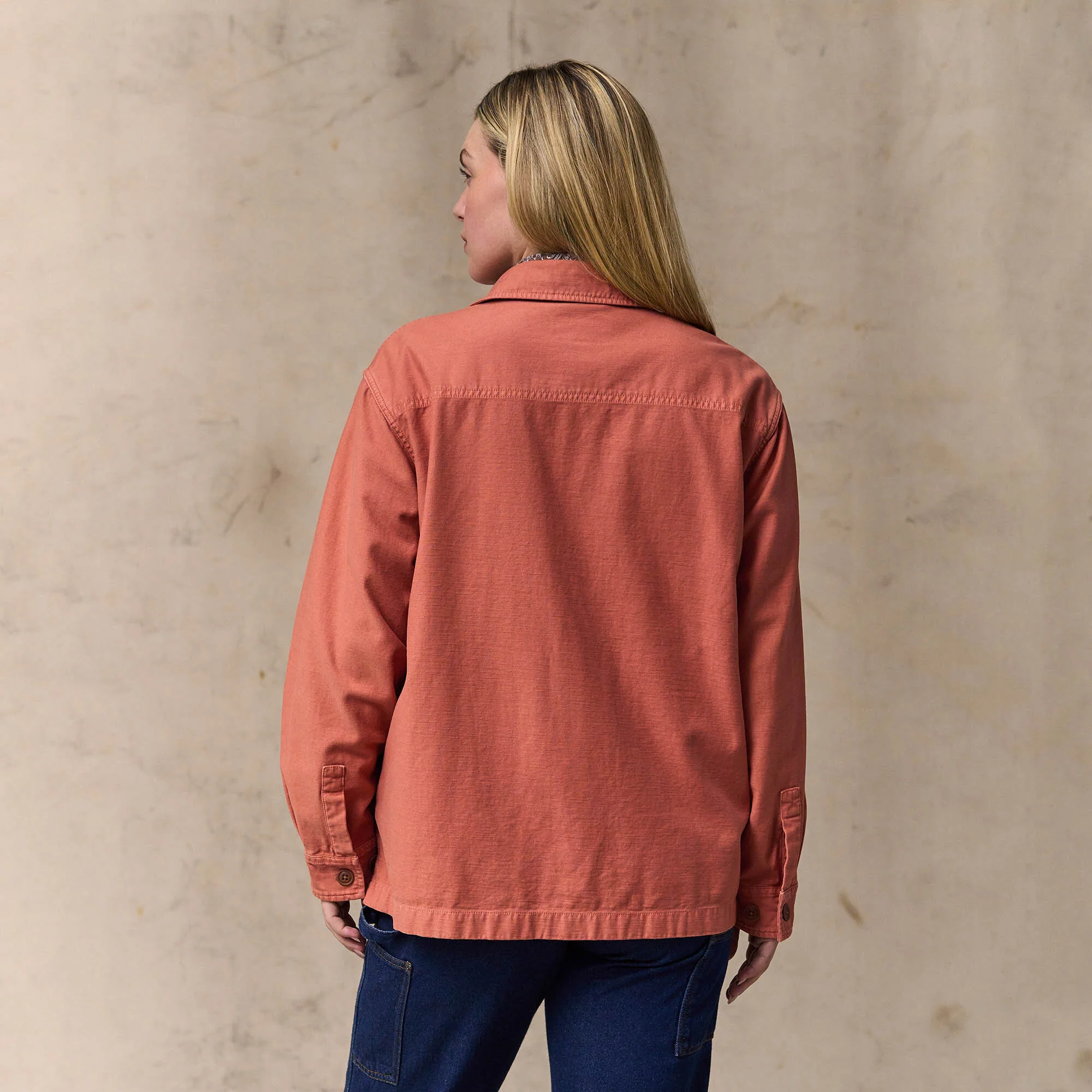 WOMEN'S REVERSE SATEEN JAC-SHIRT - Image 7