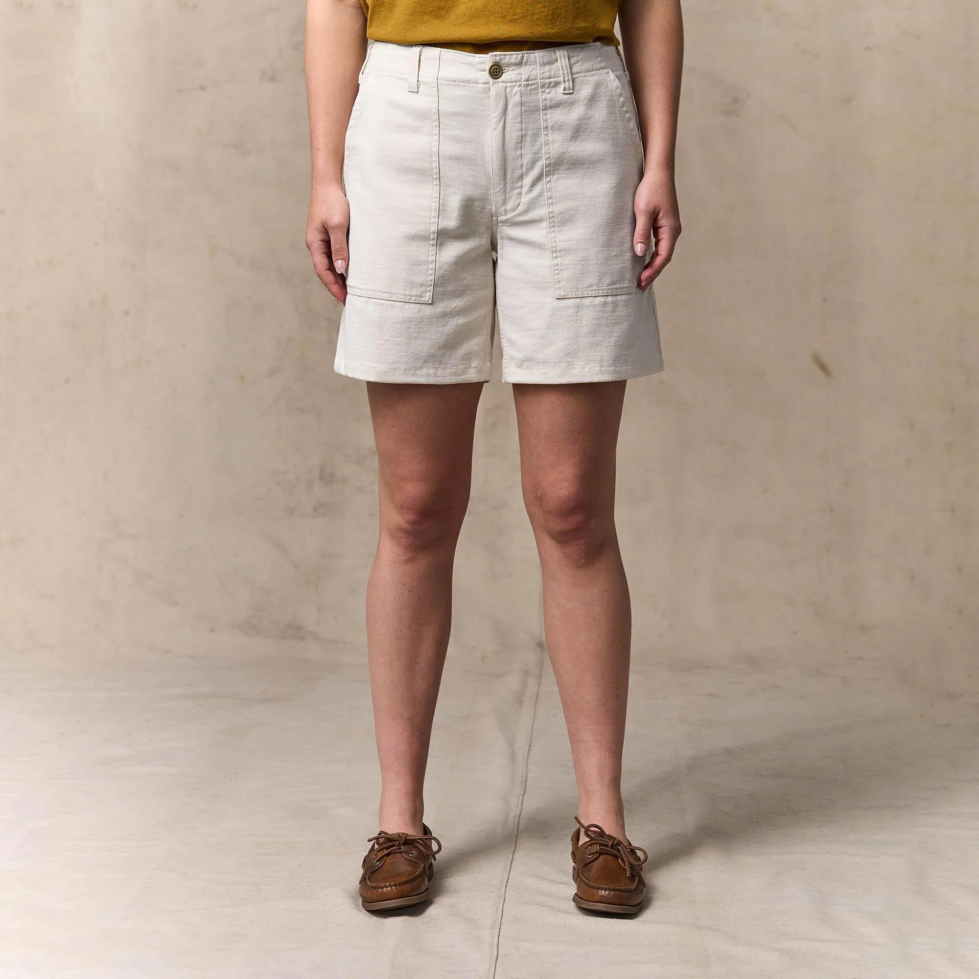 WOMEN'S REVERSE SATEEN SUPPLY SHORTS - Image 4