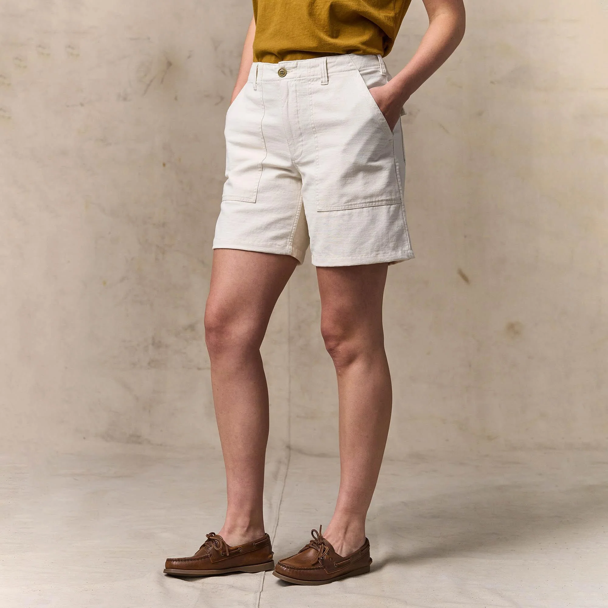WOMEN'S REVERSE SATEEN SUPPLY SHORTS - Image 7