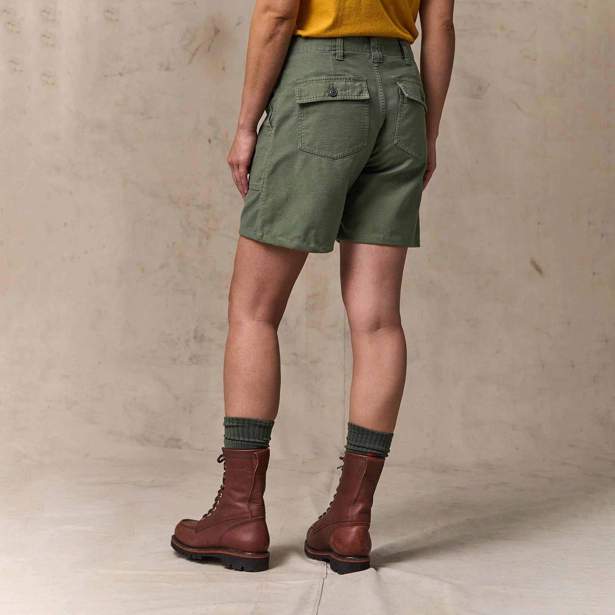WOMEN'S REVERSE SATEEN SUPPLY SHORTS - Image 5