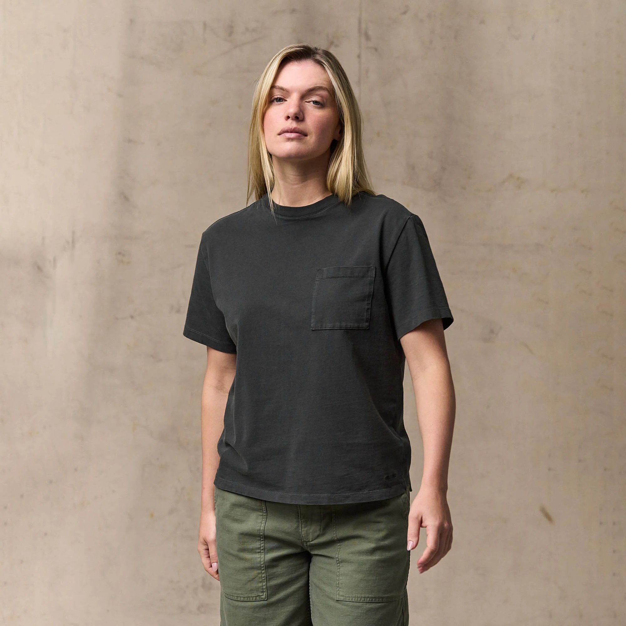 WOMEN'S SHORT SLEEVE POCKET TEE - Image 5