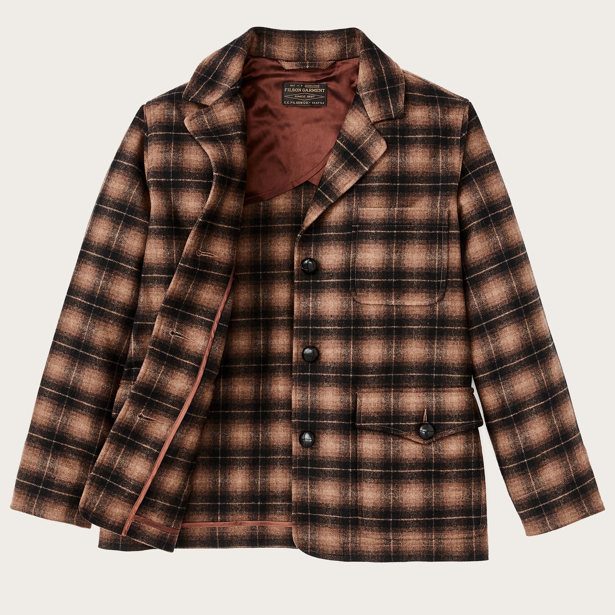 WOMEN’S UNCONSTRUCTED WOOL BLAZER - Image 3