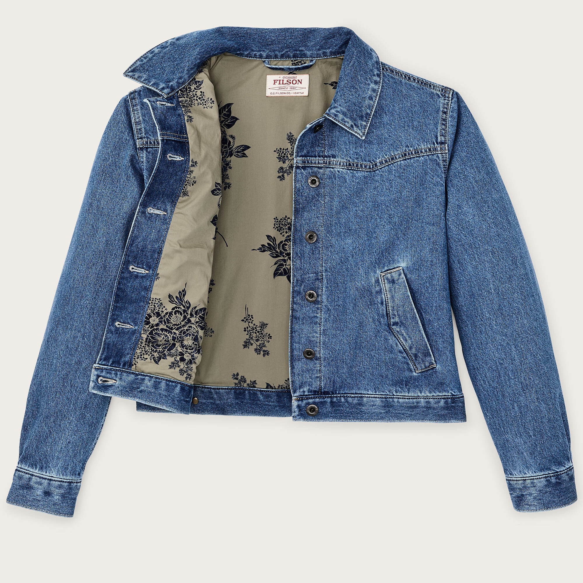 WOMEN'S WESTERN DENIM JACKET - Image 3