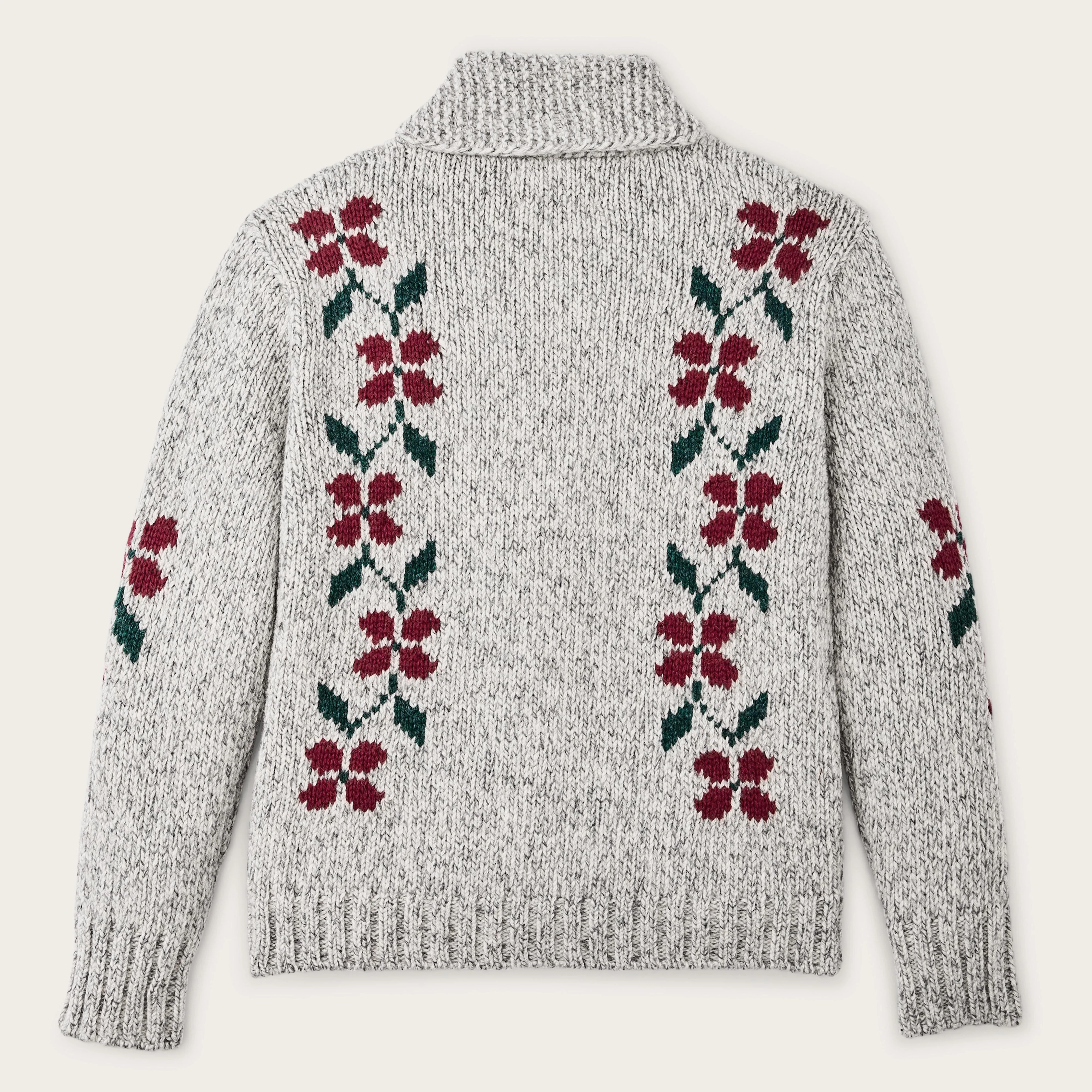WOMEN’S ZIPPERED WOOL SWEATER - Image 2